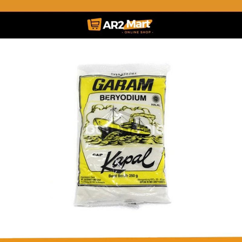 

Garam Beryodium Cap Kapal 250g