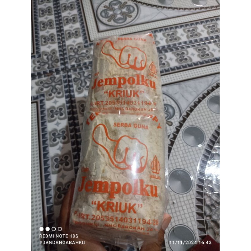 

Tepung Crispy Cap Jempolku Kriuk