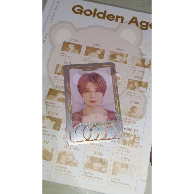 { Ready Stock } Limited Edition Photocard Official  SYB Jaehyun Golden Age 2023  (+including 45 pc n