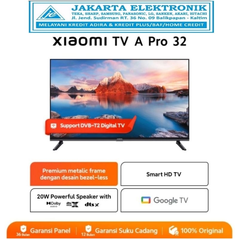 XIAOMI 32INCH GOOGLE TV A 32 PRO
