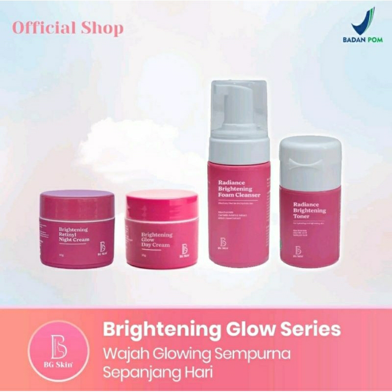 BG SKIN PAKET BRIGHTENING GLOW SERIES ORIGINAL BEAUTY GLOW SKIN CARE