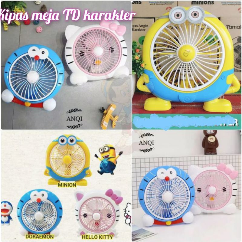 kipas meja TD karakter