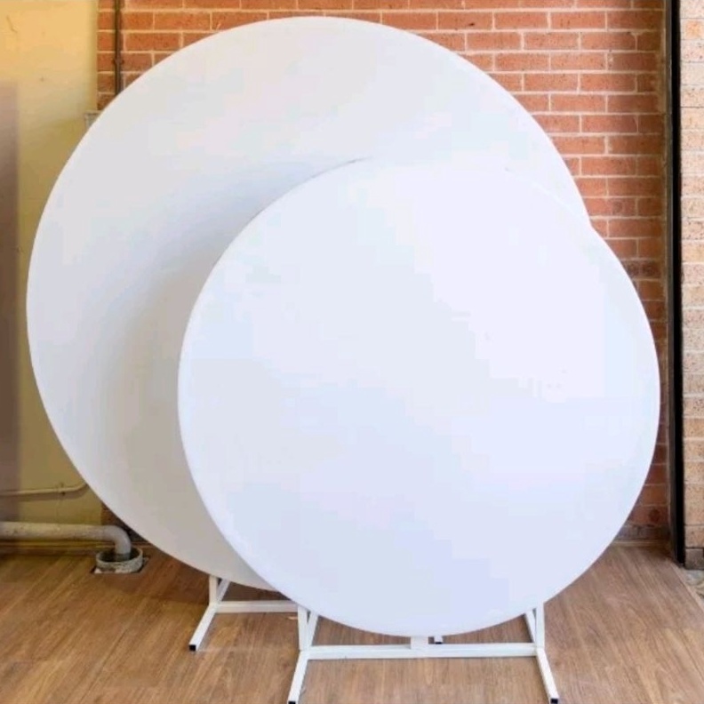 

Akrilik 3mm Diameter Bulat 6cm 7cm 8cm 1cm Papan Ucapan Bingkai Frame Acrylic Display