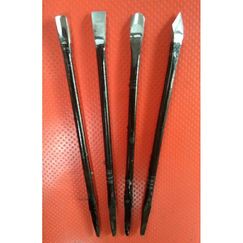 pahat /tatah bubut kayu  1set 4pcs