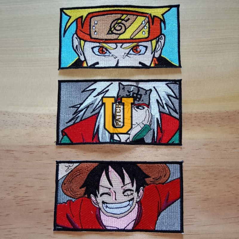 Patch Bet Logo Bordir Karakter Anime Full Bordir