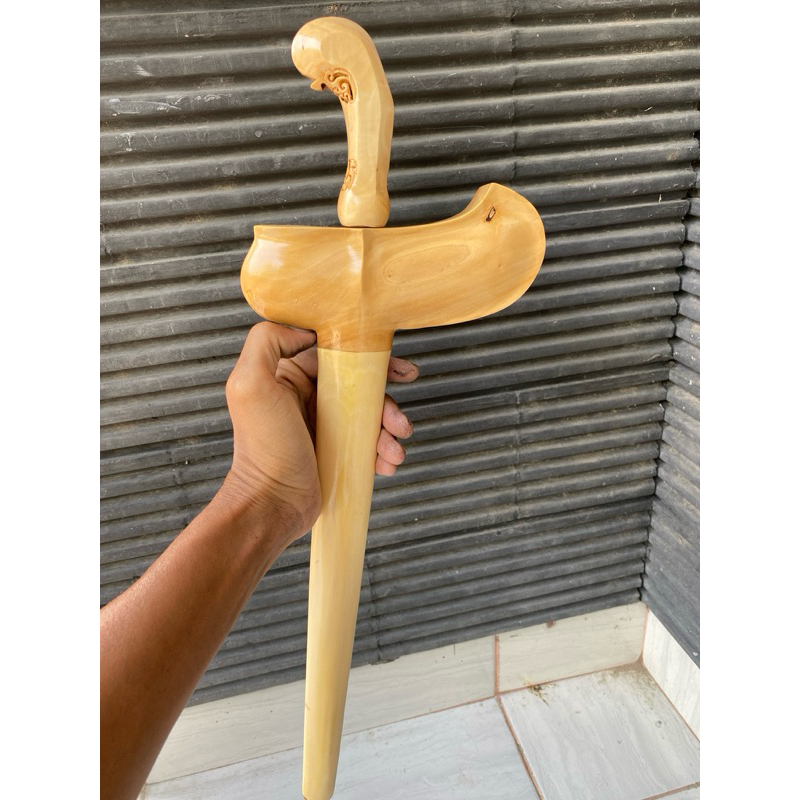 warangka gayaman solo cendana jawa iras sambung pjg 40cm set deder krawangan