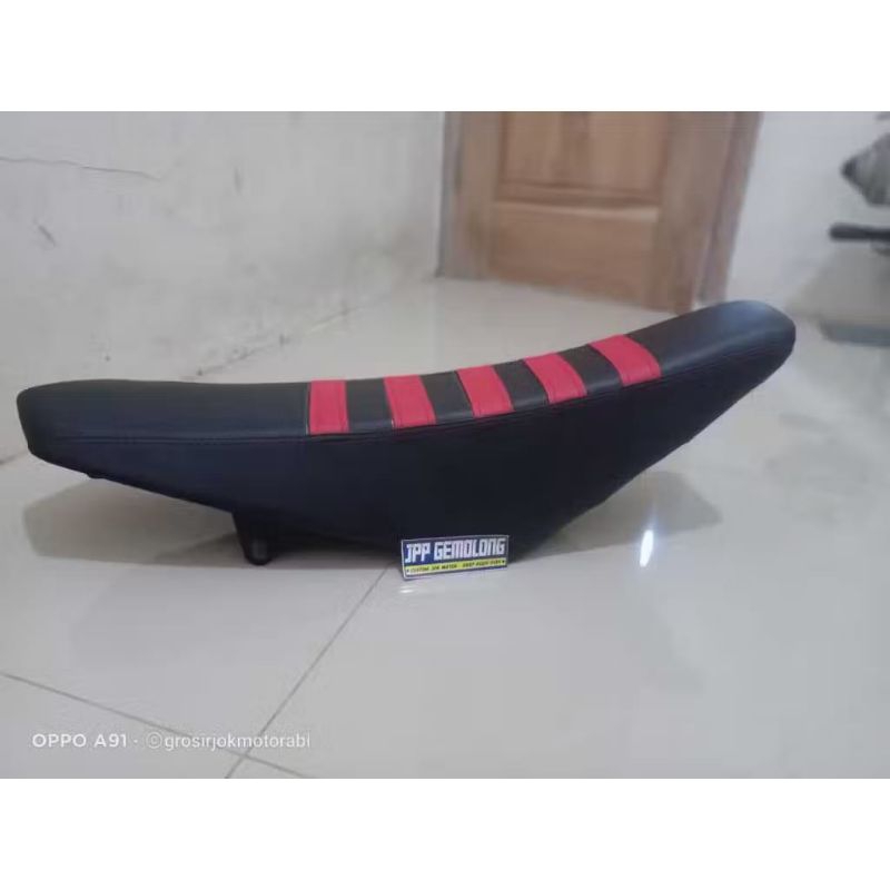 Jok honda CRF Tebal Tinggi - Jok motor CRF tinggal pasang