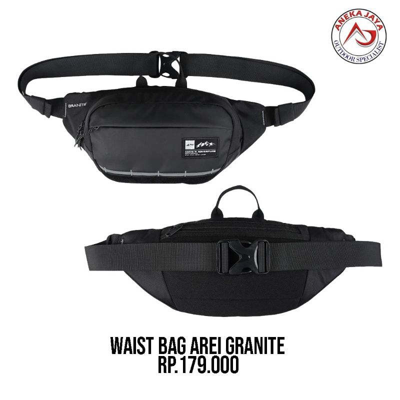 TAS PINGGANG REI GRANITE