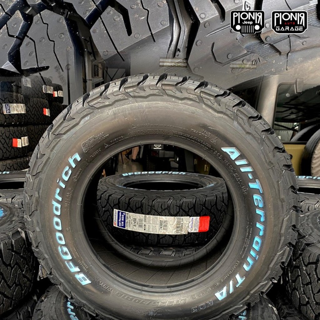 BFGoodrich 225/70 R16 AT KO3 Ban Offroad BFG Ban AT BFG Ban Ring 16 Ban Suzuki Jimny Ban Universal
