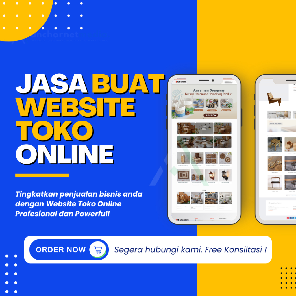 JASA PEMBUATAN WEBSITE TOKO ONLINE MURAH PROFESIONAL // JASA WEBSITE LANDINGPAGE PERUSAHAAN