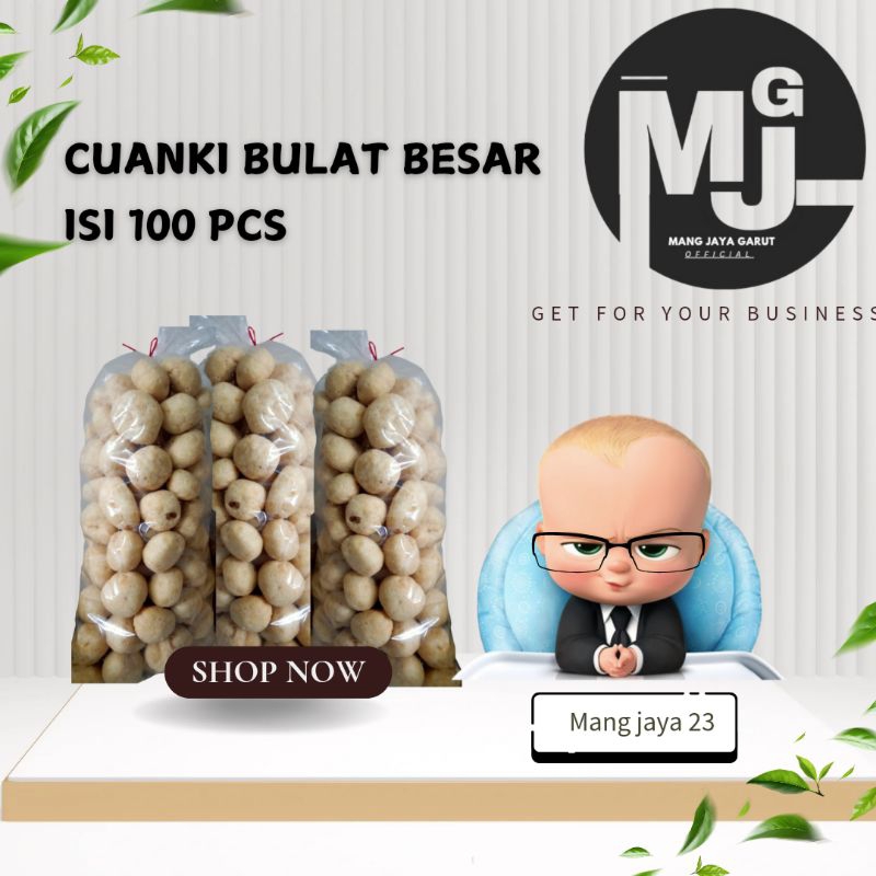 

CUANKI BULAT BESAR 100PCS / sohu 100 pcs PROMO MURAH ASLI GARUT