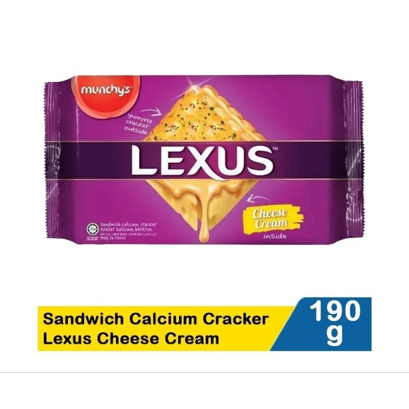 

munchy's Lexus Biskuit Sandwich 190 g ( isi 10 pcs)