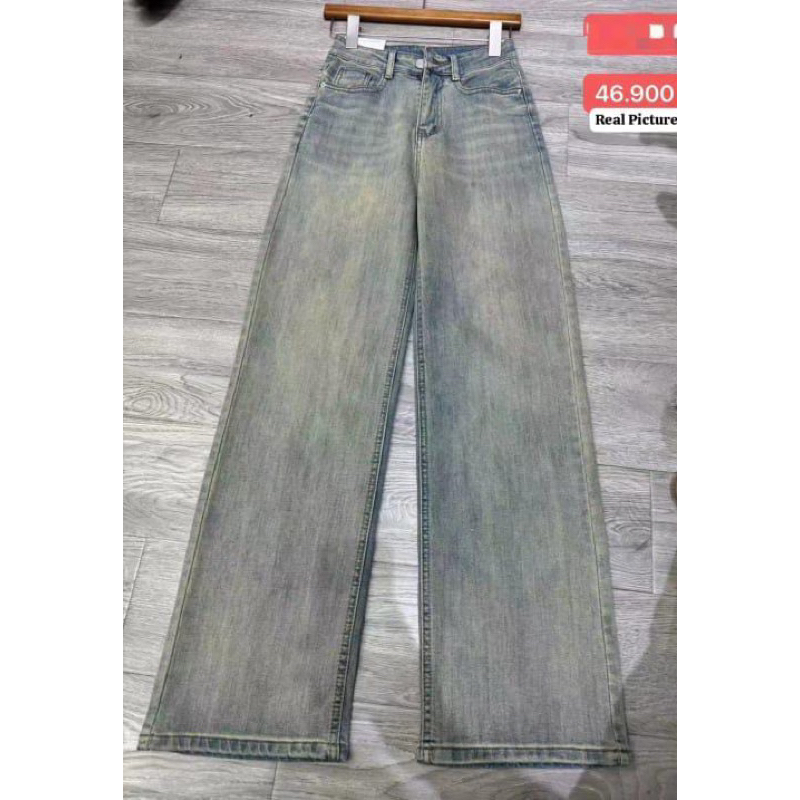 celana wanita import kulot jeans HW