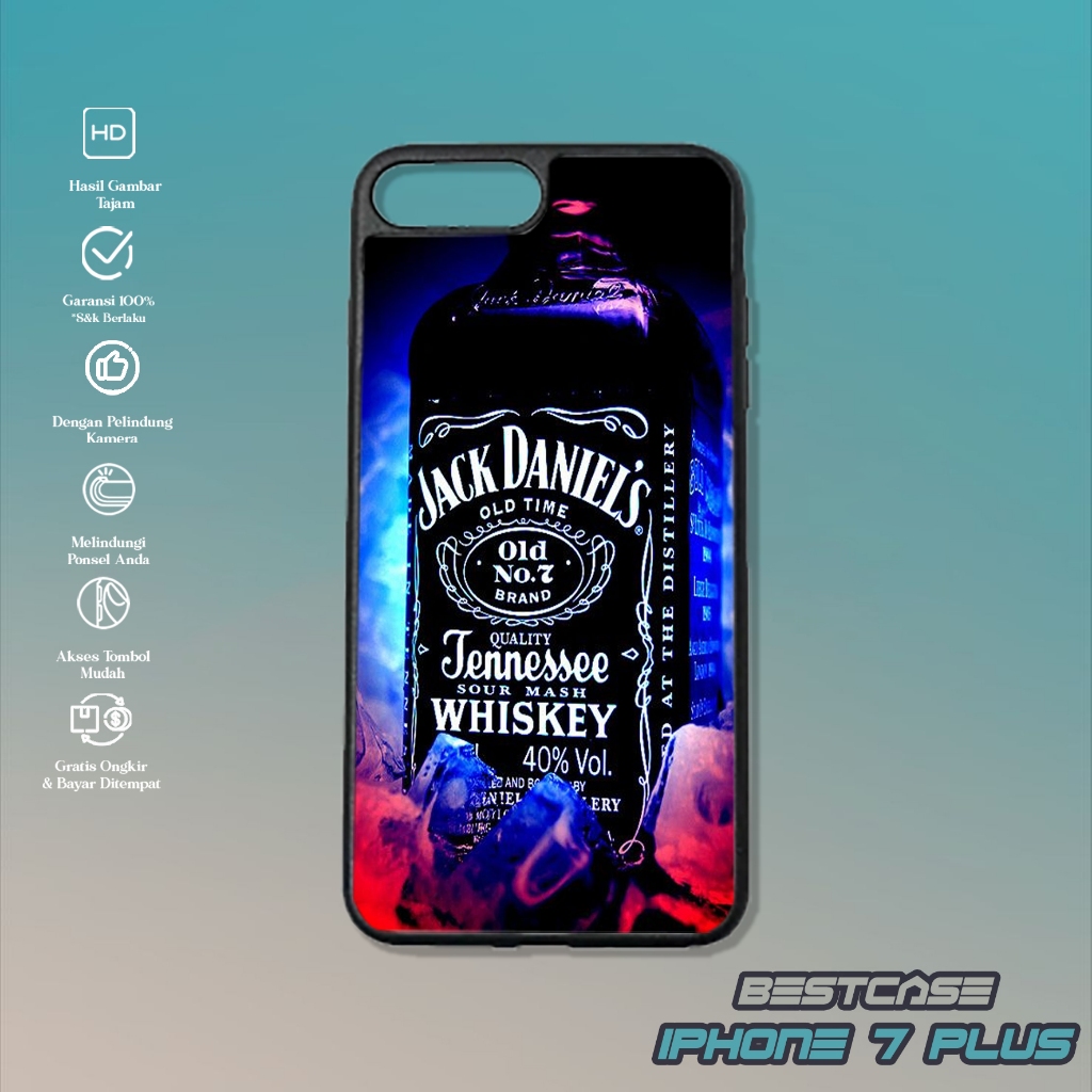 Case Iphone 7 Plus - Casing Hp Iphone 7 Plus - Motif ( MINUMAN ) - Silikon Hp Iphone 7 Plus - Softca
