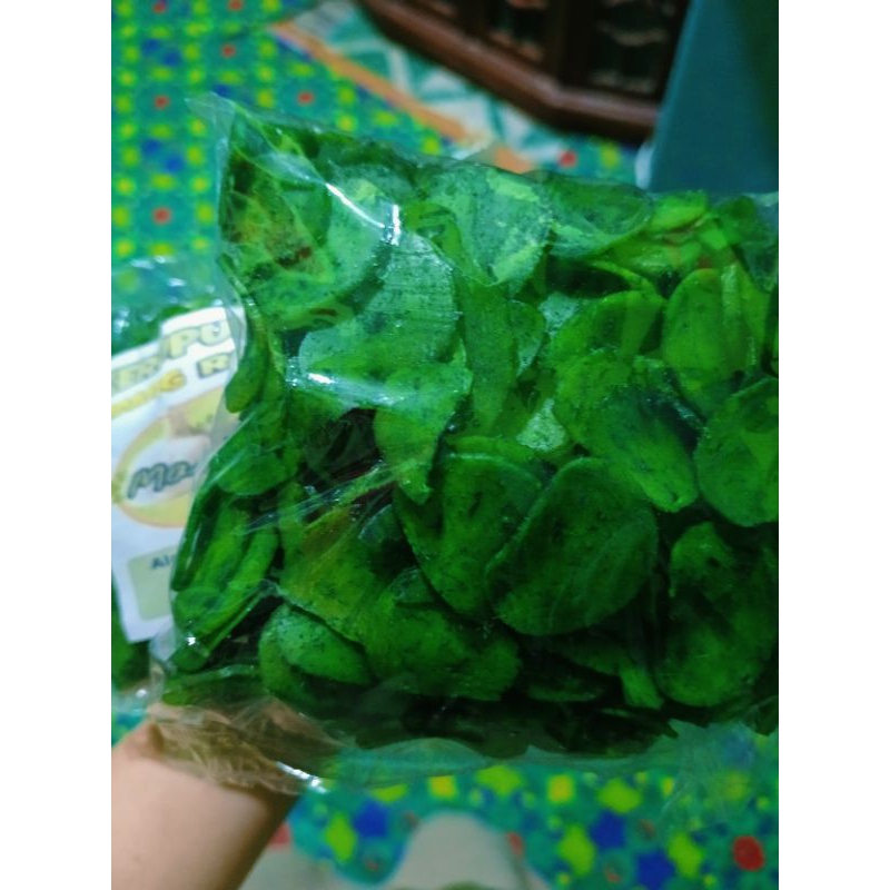 

Kerupuk Bumbu rasa daun jeruk bukan keripik (+-215gr)