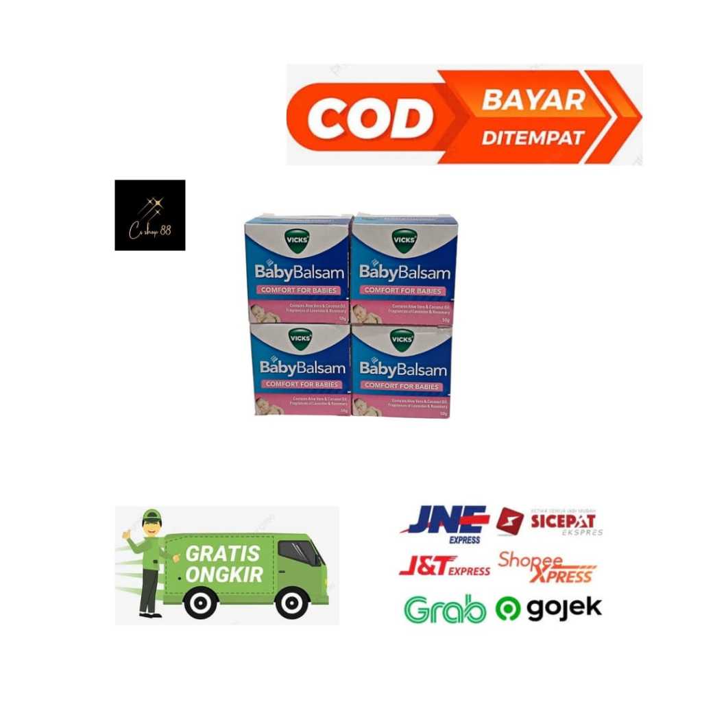 Vicks Balsem Bayi I Vicks Baby Balsam 50gr Made in Germany Balsam Bayi Anak ORI