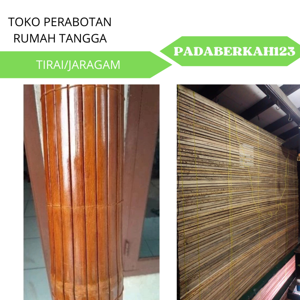 Tirai Kayu Aren Kerai Kayu Aren Jaragam Kulit Kayu Aren