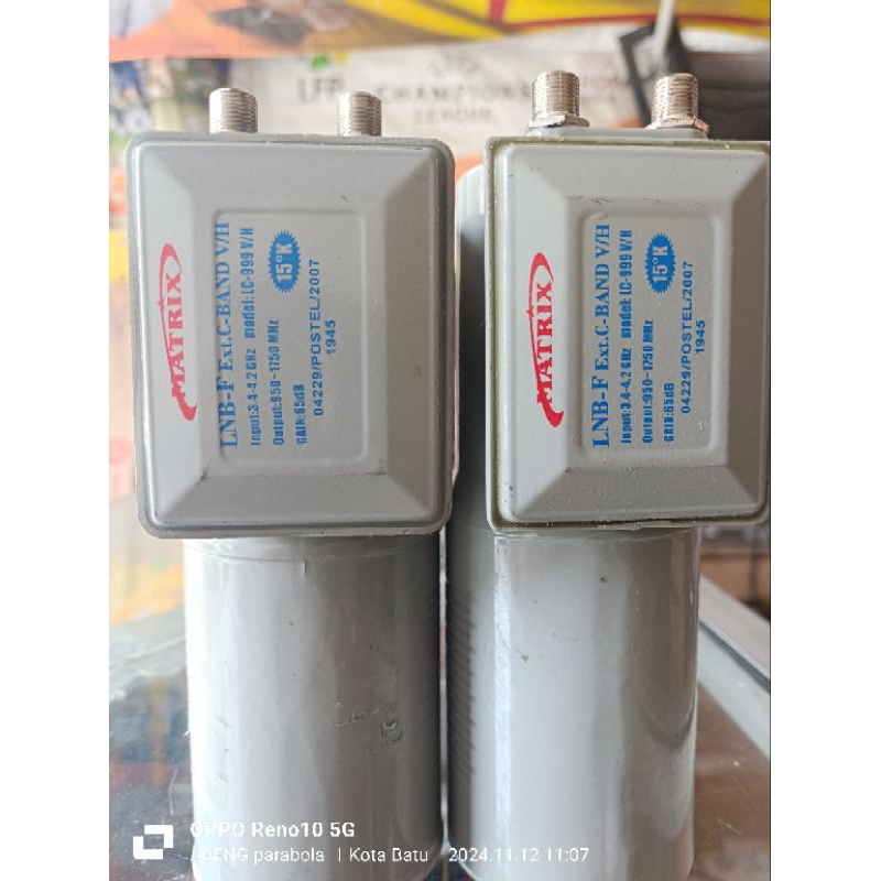 MATRIX LNB-F Ext. C-BAND V/H
