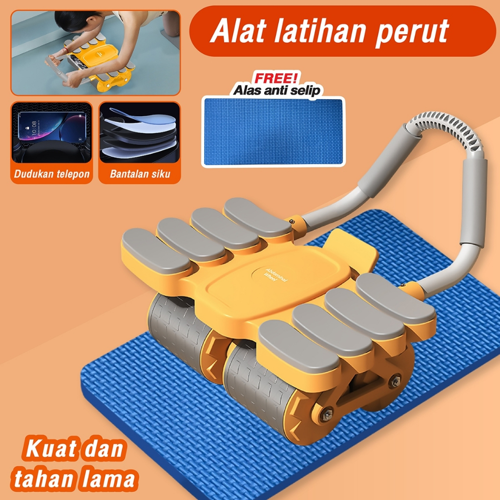 BG SPORT Elbow Rebound Abdominal Wheel Multi Fungsi RW001PRO RW002