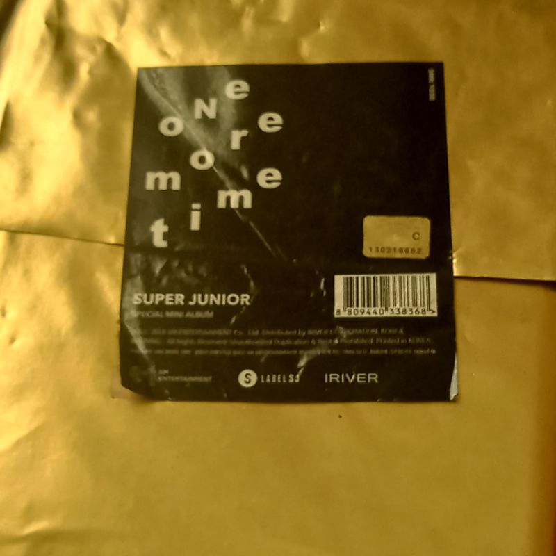 super Junior album spesial one more time