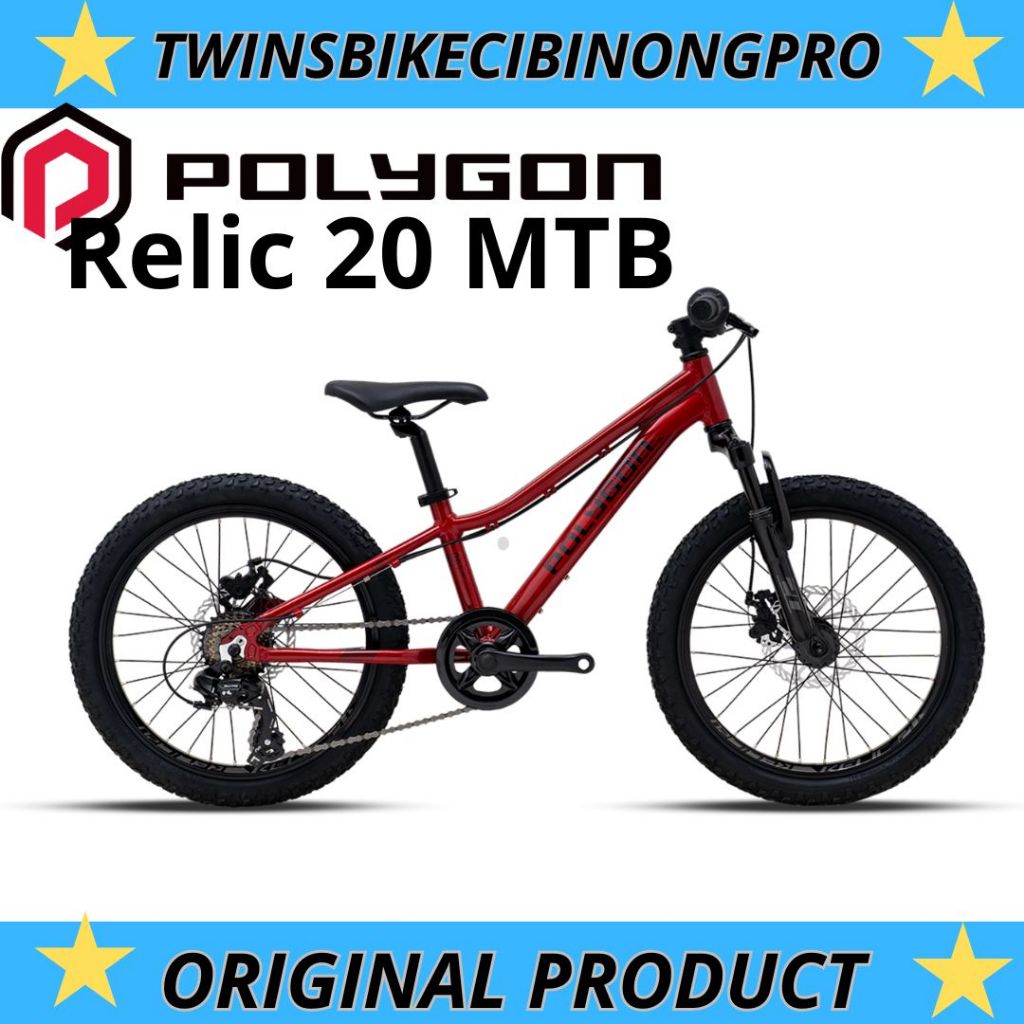 Sepeda Gunung MTB 20 Inc Polygon Relic