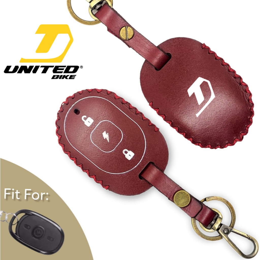 Leather Case Remote Sepeda Motor Listrik UNITED