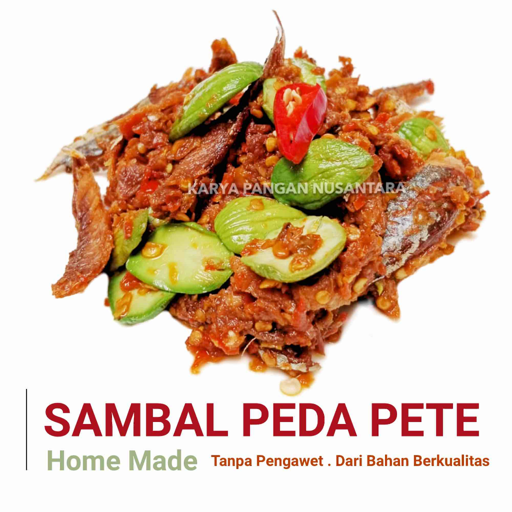 

SAMBAL PEDA PETE SAMBEL IKAN PEDA SAMBAL PETE HOME MADE HIGIENIS