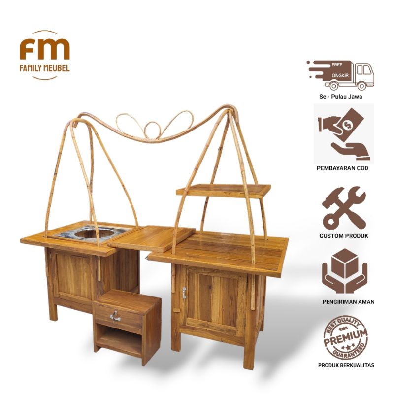 Gerobak soto pikulan, Gerobak gulai , Gerobak tongseng pikulan