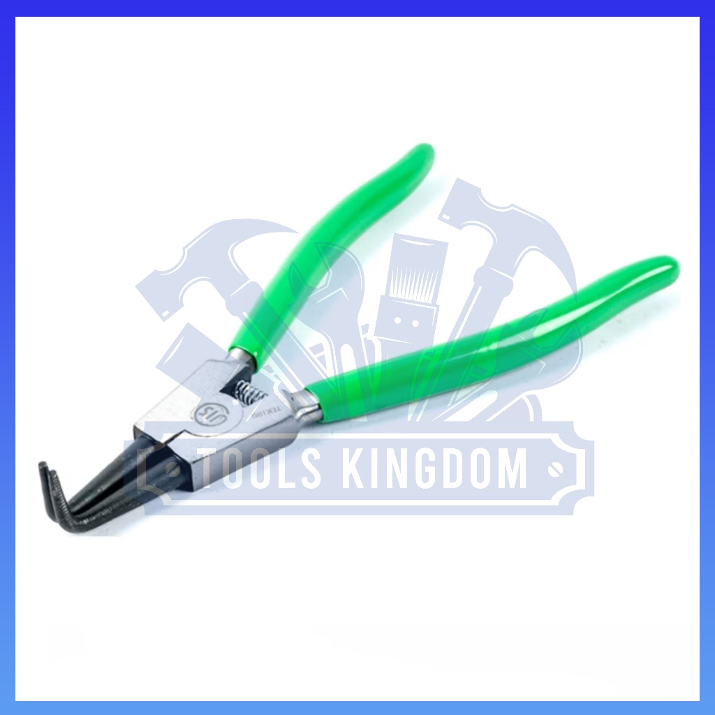 Tang Snap Ring TEKIRO Bengkok Tutup 7" - TEKIRO Snap Ring Pliers - Tang Spi TEKIRO - Tang Snap Ring 