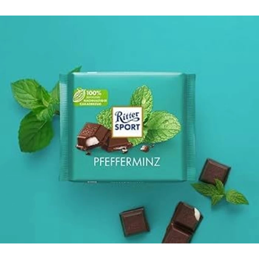 

QH RITTER SPORT all flavor 100 gr chocolate import Germany