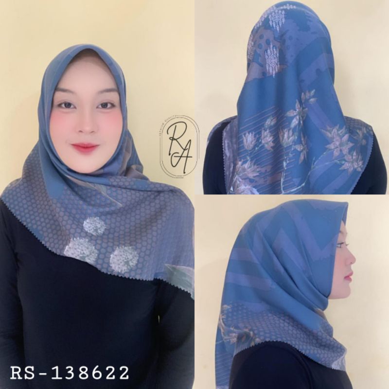 Hijab Voal Premium RS-138622 (Navy)