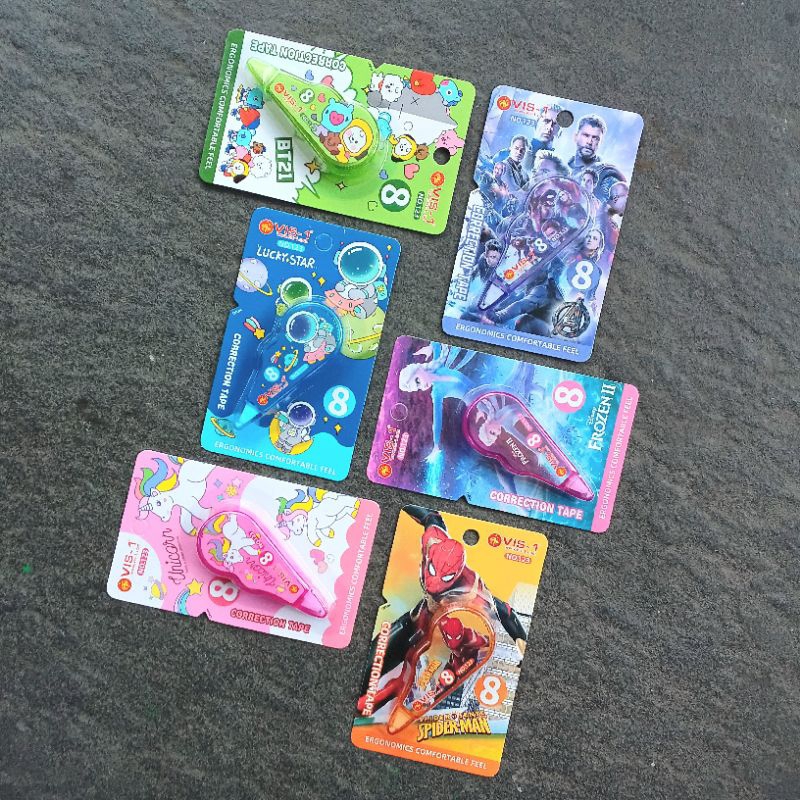 

TIPE-X Kertas Correction Tape VIS-1 VS-504 8 Meter ( Pcs ) [ Original ]