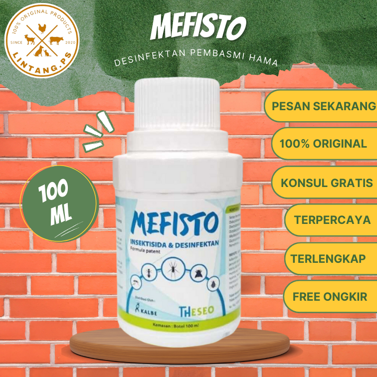 Mefisto 100 ml - Desinfektan dan Insektisida Mefisto