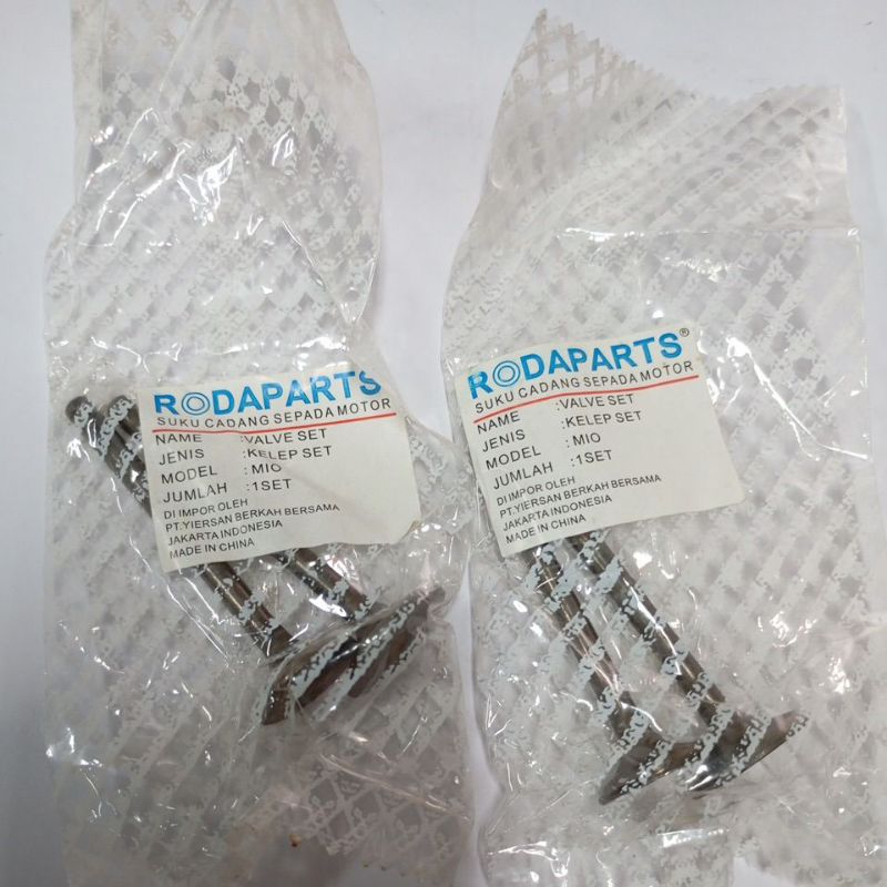 Klep Set - Payung Klep - Klep Valve Motor Yamaha Mio Carbu Lama Mio Sporty Rodapart