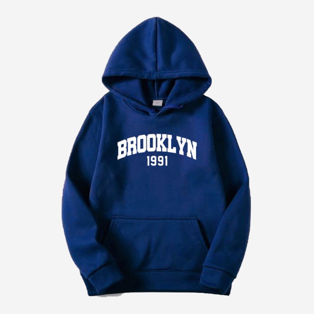 MURAH JUMPER HOODIE BROOKLYN 1991 BROOKLYN 1991 SWEATER HOODIE ( PRIA & WANITA )