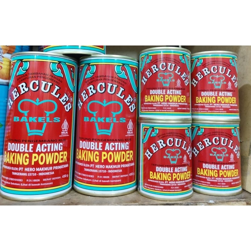 

HERCULES DOUBLE ACTING BAKING POWDER