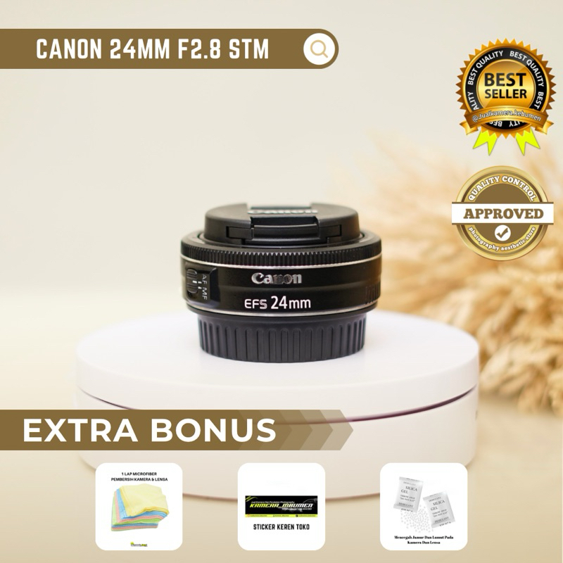 LENSA FIX CANON 24MM F2.8 STM