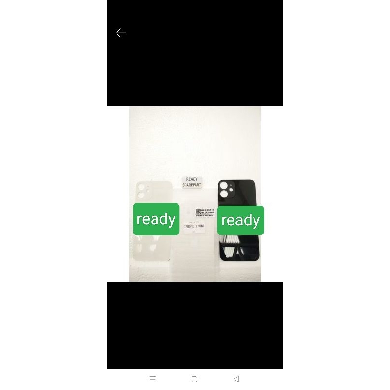 tutup blakang backdoor backcocover ip12 mini/iph 12 mini/ip 12mini/iph 12mini