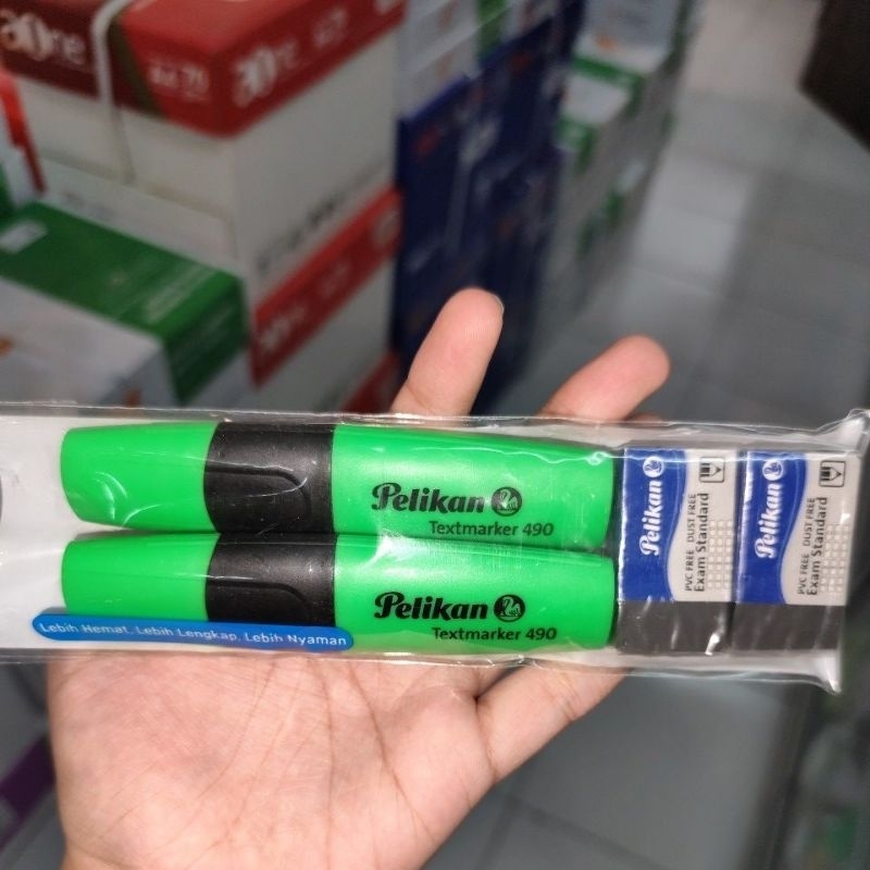 

PELIKAN PAKET ERASER PVC DUST