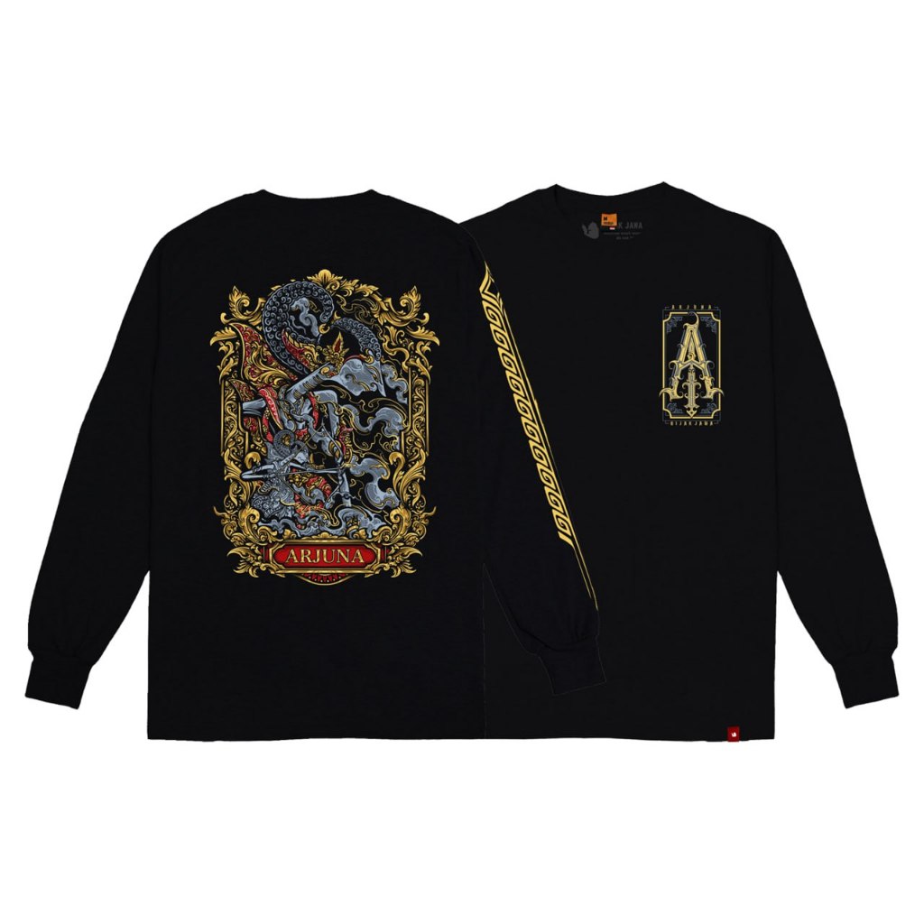 KAOS BIJAK JAWA ARJUNA LENGAN PANJANG
