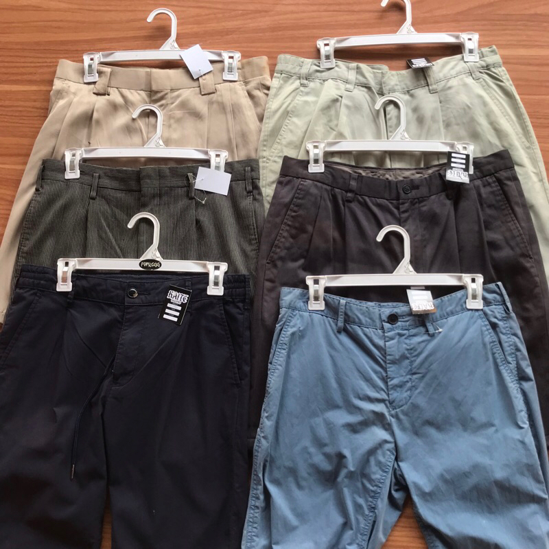 Celana Pendek/ Short Pants Uniqlo, Cargo & Motif Camo