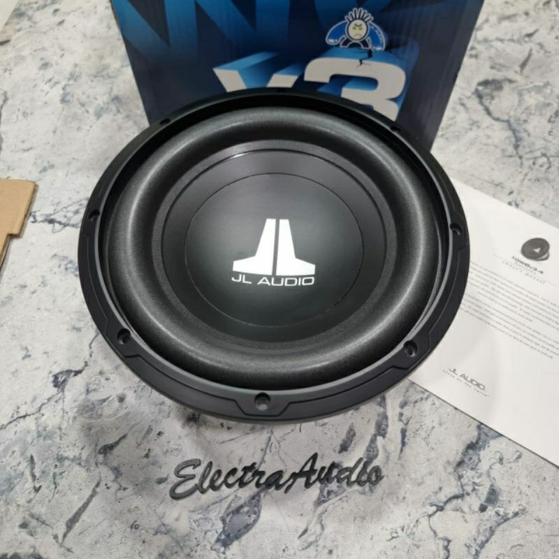 subwoofer JL AUDIO 10W0v3 original  ukuran 10inch