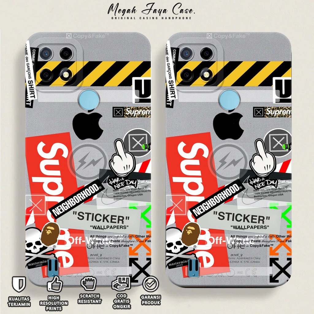 Softcase REALME C21 - Case Hp Hp REALME C21 Motif BA - Silikon Hp REALME C21 - Kondom Hp REALME C21 