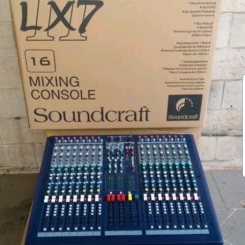 Mixer Soundcraft LX7ii LX7 ii 16 channel 16 ch 16ch MIXER AUDIO SOUNDCRAFT LX7 16 CH lx 7 16CH LX7 1