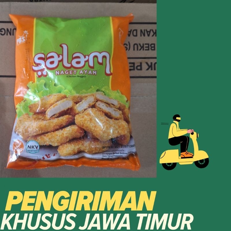 

Naget salam murah 500gram(Pengiriman kami hanya khusus jawa timur)