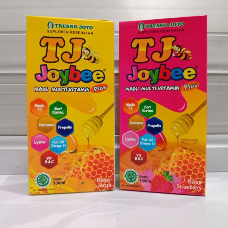 

Madu TJ Joybee jeruk / Strawberry - Madu Vitamin Anak