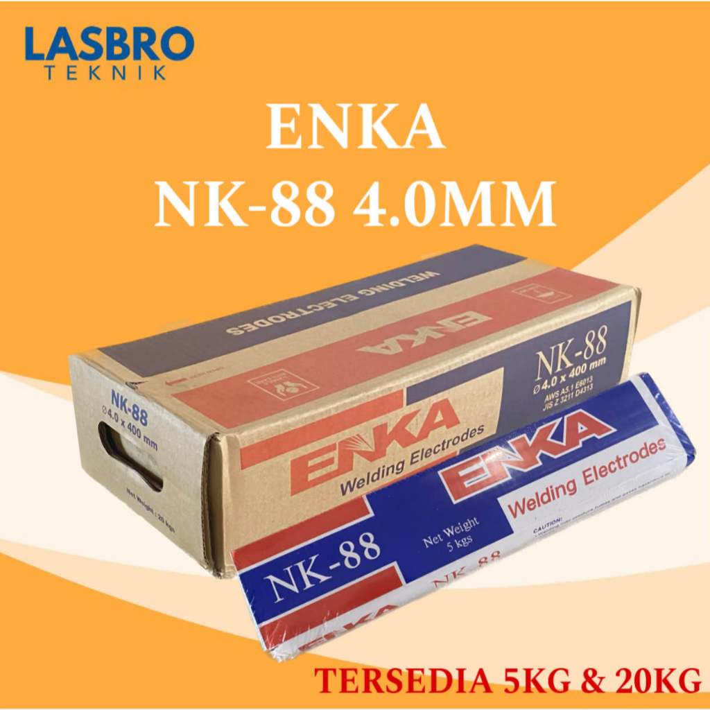 Kawat Las Nk-88 4Mm E6013 Enka 6013 Nk88 4Mm