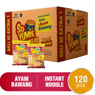 

So Yumie Rasa Ayam Bawang Per Dus isi 120pcs