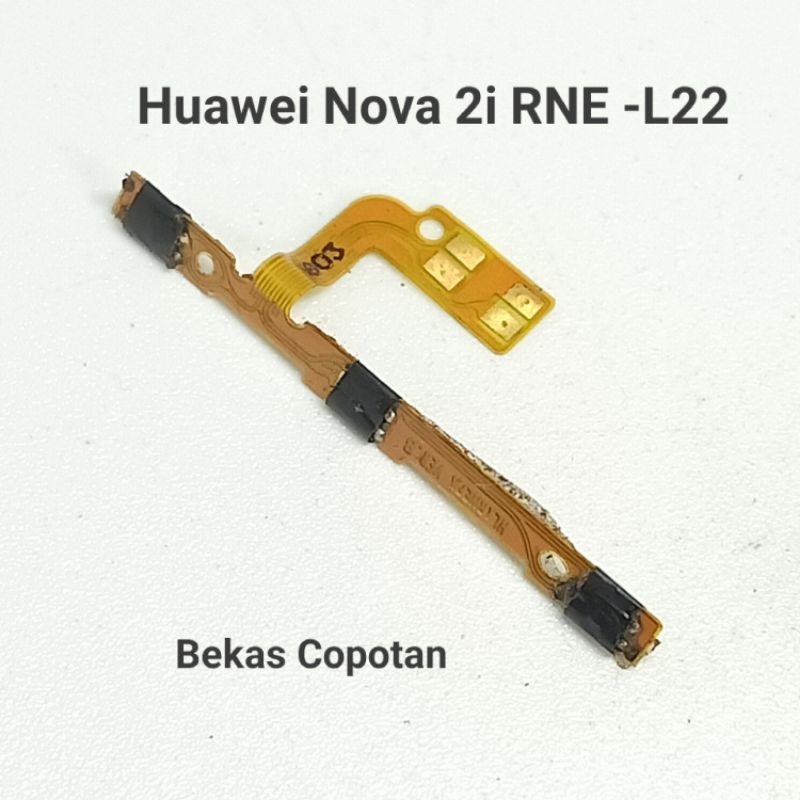 Fleksibel Flexible On off volume Huawei Nova 2i  RNE L22 Bekas Copotan