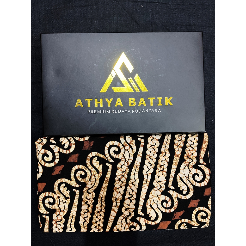 Kain batik cap sogan katun premium motif terbaru 04 pekalongan, kain batik meteran soganan premium